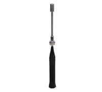 Leftwei Entraîneur de Swing de Raquette de Badminton, Raquette d'entraînement Ergonomique Réglable, équipement d'entraînement Portable avec Sens de Frappe Sonore, Idéal pour la Pratique du Tennis