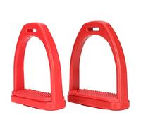 Leftwei Étriers de Cheval avec Coussinet en Caoutchouc pour Résistance au Glissement, Conception en Plastique D'ingénierie Professionnelle pour Adultes et Enfants, 1 Paire, Accessoire Essentiel