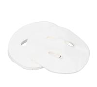 Leftwei Feuilles de Masque Facial 100 Pièces, Papier de Masque Facial Jetable Doux, Compresse Humide Hydratante pour SPA à Domicile, Matériau en Fibres Haute densité