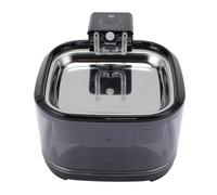 Leftwei Fontaine pour Chat de 4,5 L, Distributeur Automatique d'eau pour Animaux de Compagnie en Acier Inoxydable, Distributeur d'eau Courante Silencieux avec Robinet 'Eau Vive, Idéal pour Les