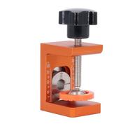 Leftwei Gabarit pour Trous Borgnes, Gabarit de Perçage pour Chevilles en Alliage d'Aluminium avec Manchon Réglable et Foret à Rouleau, Trous de 8/10/12 mm, pour le Travail du Bois