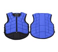 Leftwei Gilet équestre Réglable pour Enfants, Jeunes | Absorption des chocs, mousse haute densité et nylon, protection corporelle d\'équitation pour garçons et filles