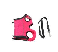 Leftwei Harnais de Levage Réglable pour Chien, Harnais de Transport pour Chien avec Bandes Réfléchissantes, Conception de Jambe Fendue, Fermeture à Fermeture Tactile, Idéal pour Les Tailles Petites