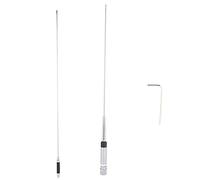 Leftwei Kit D'antenne Double Bande à Gain élevé NL-770R pour Station Radio de Voiture, Omnidirectionnelle 144/430 MHz, Matériau Anticorrosion UV Durable, 1 unité