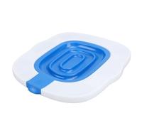 Leftwei Kit d'apprentissage de la propreté pour Chat, Système d'apprentissage de la Toilette Universel pour Chats, Entraîneur de Toilette Amovible Réutilisable avec 4 Coussinets de Protection, Pot