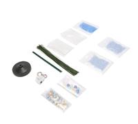 Leftwei Kit D'arbre de Noël en Perles à Faire Soi-même, Décor de Table | Matériau ABS, Lumière LED Chaude, Placement sur étagère de Bureau, Bricolage en rtisanat Parent-enfant, Ensemble