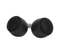 Leftwei Lot de 2 Haut-parleurs de Voiture avec Tweeter à Dôme, Moins de Consommation d'énergie, Son Clair, Haut-Parleur de Fréquence 10 W 4-20 KHz avec Condensateur pour Audio de Voiture, TV LCD,