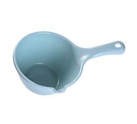 Leftwei Louche à Eau en Plastique, Cuillère de Bain Polyvalente, Louche épaisse Durable de qualité Alimentaire avec Trou de Suspension, Idéale pour Arroser les Fleurs et Laver les Légumes (S)