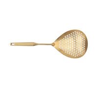 Leftwei Louche d'écumoire en Acier Inoxydable 304, Cuillère Fendue à Manche Extra Long pour la Friture et la Cuisson, Grande Passoire Perforée pour l'huile, les Nouilles, les Légumes et la Viande,