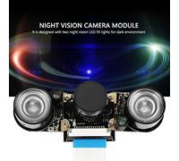 Leftwei Module de Caméra 5MP avec Lumière de Remplissage LED de Nocturne pour B 3/2, d'image Haute Définition, Taille Compacte, 1 Pièce