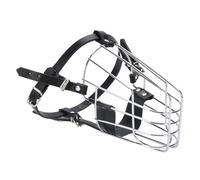 Leftwei Muselière pour Chien, Muselière en Métal de Type Panier pour Berger Allemand, Golden Retriever, Conception Ergonomique Permettant de Boire et de Haleter pour Le Dressage