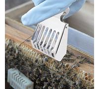 Leftwei Outil de Capture D'Abeilles en Acier Inoxydable Durable, Clip de Cage à Reine Facile à Utiliser pour Les Apiculteurs, Outil de Capture de Reine des Abeilles Sûr et Efficace, Ouverture de 2