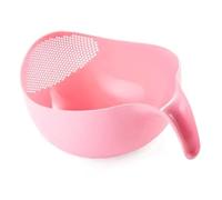 Leftwei Passoire à Riz avec Poignée, Passoire en Plastique Durable pour un Lavage Efficace du Riz, des Légumes et des Fruits, Idéale pour les Cuisines Domestiques, Taille 11,42 X 7,87 X 5,91 Pouces