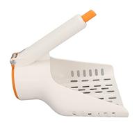 Leftwei Pelle à Litière Extra Large et Profonde pour Chat, éliminateur de Déchets Efficace de Type Presse, Trous de Tamisage de 6 Mm et Surface Large, Matériau Antiadhésif en PP Durable, Outil de