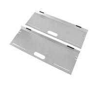 Leftwei Plaque d'alignement de Moyeu de Roue 2 Pièces, Outil de Calibrage d'orteil Robuste en Acier Inoxydable avec Base en Caoutchouc Antidérapant, Outil pour Berlines, SUV, Camions Moyeux de 15