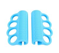 Leftwei Poignées de Gymnastique, Antidérapantes, sans Doigts, 4,33 X 2,76 | Poignées D'haltérophilie, Silicone texturé, sans Doigts, Protection de la Paume, Compatible avec Haltères et Haltères