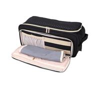 Leftwei Sac de Voyage pour Outils Capillaires, étui de Transport pour Outils Capillaires de Grande capacité avec Séparateur rembourré, Sac Portable avec Poignée Latérale Renforcée pour Sèche-Linge,