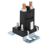 Leftwei Solénoïde de Démarreur 150A, Relais de Bobine en Laiton Haute Puissance pour Tondeuse à Gazon et Boîtier ABS Automobile (12V)