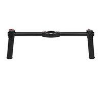 Leftwei Stabilisateur de Caméra à Double Poignée, Support D'extension Léger et Durable pour Crane 2S avec Poignée en Caoutchouc 1 X Support 2 X