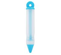 Leftwei Stylo de Décoration en Silicone de qualité Alimentaire à 4 Buses, Principe de Seringue Outil d'écriture de Gâteau au Chocolat avec Conception d'anneau en Spirale, Idéal pour la Décoration