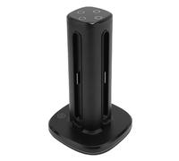 Leftwei Support de Chargeur pour Console de Jeu, Station de Chargement Magnétique pour 2 avec éclairage RVB Réglable et Charge Rapide, Design 4 en 1 avec Indicateurs LED, Idéal pour Les Jeux