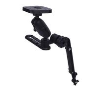 Leftwei Support électronique Marin, Base Sphérique de 1,5 Pouces, Plaque de Montage Réglable pour Détecteur de Poisson avec Bras Extensible, Remplacement pour Les Traceurs de Cartes GPS Scotty