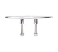 Leftwei Taquet d'amarrage de 6 Pouces en Acier Inoxydable, Taquet d'amarrage Pliable pour Bateau Marin, Pince de Bateau Polie avec Une Forte Résistance pour Yacht, Hors-Bord, Camping-Car