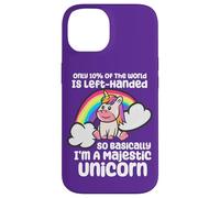 Lefty Citation Only 10% of The World is Left Handed Unicorn Coque pour iPhone 14