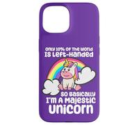 Lefty Citation Only 10% of The World is Left Handed Unicorn Coque pour iPhone 15