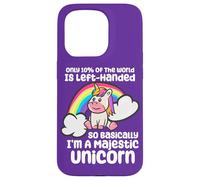 Lefty Citation Only 10% of The World is Left Handed Unicorn Coque pour iPhone 15 Pro