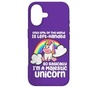 Lefty Citation Only 10% of The World is Left Handed Unicorn Coque pour iPhone 17