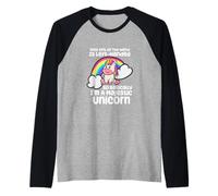 Lefty Citation Only 10% of The World is Left Handed Unicorn Manche Raglan