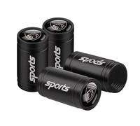 LEFUVR 4 Pièces Bouchon de Valve Voiture pour Peugeot 508 PSE 2020-,Bouchons Anti-poussière de Pneu de Voiture avec Joint, Accessoire Pneu,A
