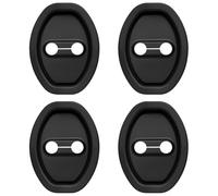 LEFUVR 4 Pièces Housse de Protection pour Serrure de Porte de Voiture pour Mercedes Benz Classe B W247 2019-2022 2023, avec Absorption des Chocs Silencieuse Réduction