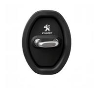 LEFUVR 4 Pièces Housse de Protection pour Serrure de Porte de Voiture pour Peugeot 307 2005-2008, avec Absorption des Chocs Silencieuse Réduction