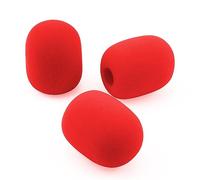 LEFXMOPHY Cloud Lot de 3 filtres anti-pop en mousse de rechange pour casque HyperX Cloud II/Alpha/Alpha S/Mix/Core/Cloud Chat Casque Anti-pop Rouge