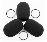 LEFXMOPHY Lot de 3 filtres anti-pop en mousse pour casque radio robuste