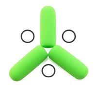 LEFXMOPHY Lot de 3 filtres anti-pop verts pour micro David Clark M7A, M-4 / M-7 / H10 / H20 /DC PRO-X2 / PRO-2 / DC ONE-X ENC Casque Aviation Microphone de remplacement