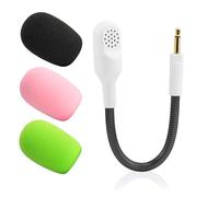 LEFXMOPHY Micro pour casque de jeu sans fil Razer Kaira Pro 3,5 mm omnidirectionnel détachable fonctionne sur Xbox One, Xbox Series X et S, PS5, PS4, PC, Mac