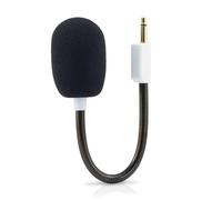 LEFXMOPHY Microphone de rechange Blackshark V2 blanc pour casque de jeu sans fil Razer BlackShark V2 et V2 Pro 3,5 mm (pas pour la version 2023)