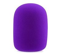 LEFXMOPHY Pare-brise violet pour Rode Podmic Procaster Podcaster NT1 NT1-A NT2-A NT-USB K2 NT1000 NT2000 Filtre anti-pop de rechange en mousse pour microphone WS2