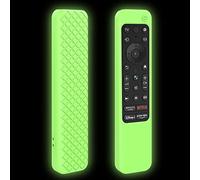 LEFXMOPHY TX800U Télécommande de rechange pour Sony 4K Ultra HD TV X80K X95K Series 2022 Modèle RMF-TX800U Housse de protection en silicone Vert brillant dans le noir