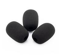 LEFXMOPHY WindScreen RK412WS Lot de 3 filtres anti-pop en mousse pour microphone Shure MX412 MX418 MX405 MX410 MX415 MX412