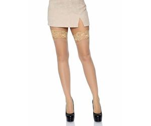 Leg Avenue 1022Q Bas Autofixants Jarretières + Nu Grande Taille Eur 44-48