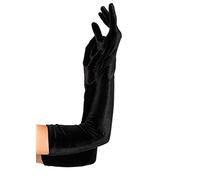 Leg Avenue 2052 Gants Longueur Opéra en Velours Noir Taille Unique EUR 34-38