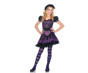 Leg Avenue 22 2 pièces Junior Set Dark Dollie, Femme Costume Carnaval