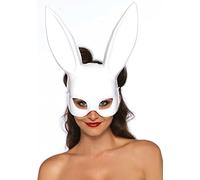 Leg Avenue 2628 Masque Lapin Façon Bal Masqué Blanc Taille Unique EUR 34-38