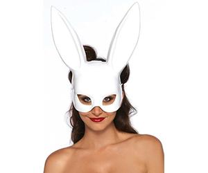 Leg Avenue 2628 Masque Lapin Façon Bal Masqué Blanc Taille Unique EUR 34-38