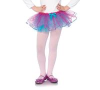 LEG AVENUE 49102 Jupon pour Fille, Turquoise et Fuchsia, Taille Unique