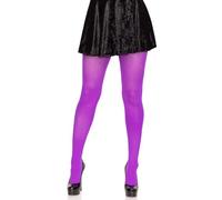 Leg Avenue 7666Q Collant en Nylon Élasthanne + Violet Grande Taille Eur 44-48